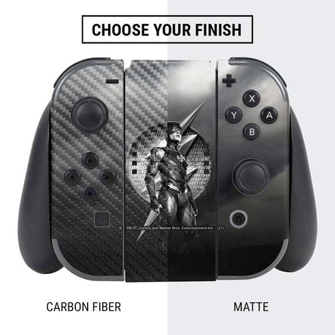 The Justice League (2017) Flash Poster Nintendo Switch Bundle Skin