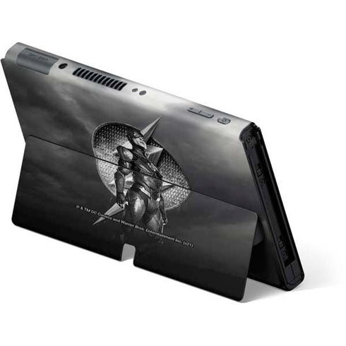 The Justice League (2017) Flash Poster Nintendo Switch OLED (2021) Skin