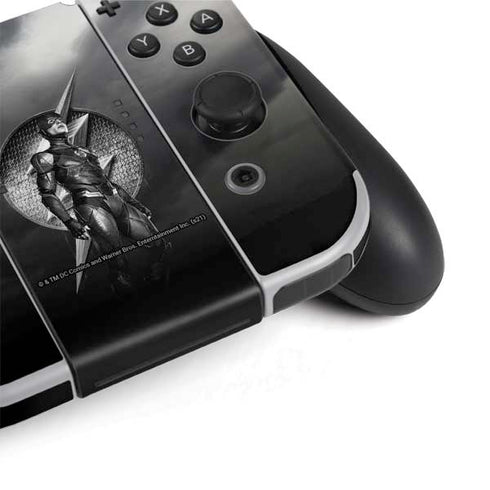 The Justice League (2017) Flash Poster Nintendo Switch OLED (2021) Skin