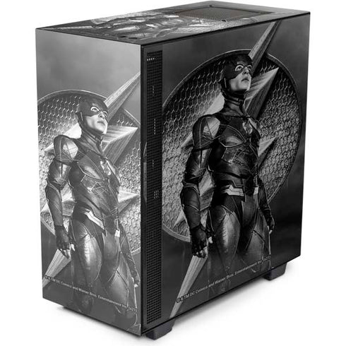 The Justice League (2017) Flash Poster NZXT H510 Compact ATX Mid-Tower Case Skin