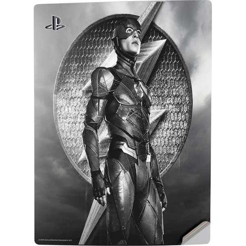 The Justice League (2017) Flash Poster PS5 Digital Edition Console Skin