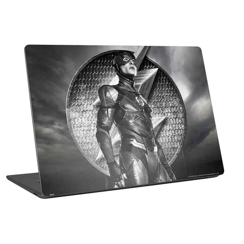 The Justice League (2017) Flash Poster Universal Laptop 12in (9.8 x 6.8in) Skin