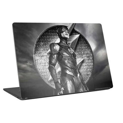 The Justice League (2017) Flash Poster Universal Laptop 13in (10.6 x 7.6in) Skin
