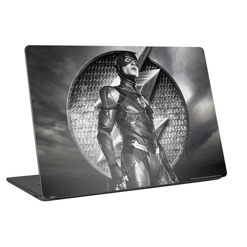 The Justice League (2017) Flash Poster Universal Laptop 17in (13.8 x 10in) Skin