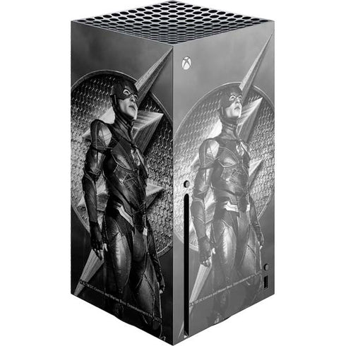 The Justice League (2017) Flash Poster Xbox Series X Console Skin