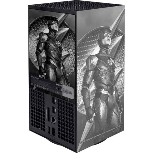 The Justice League (2017) Flash Poster Xbox Series X Console Skin