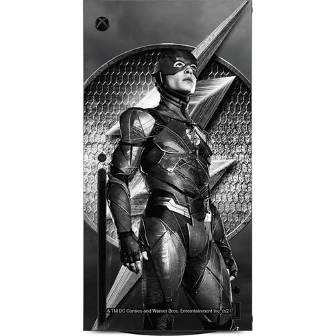 The Justice League (2017) Flash Poster Xbox Series X Console Skin