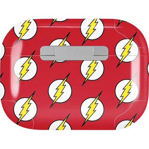 DC Comics The Flash Logo Pattern AirPods Pro 2nd Gen Skin