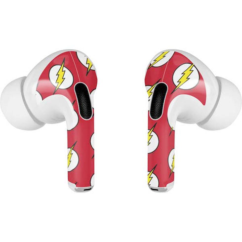 DC Comics The Flash Logo Pattern AirPods Pro 2nd Gen Skin