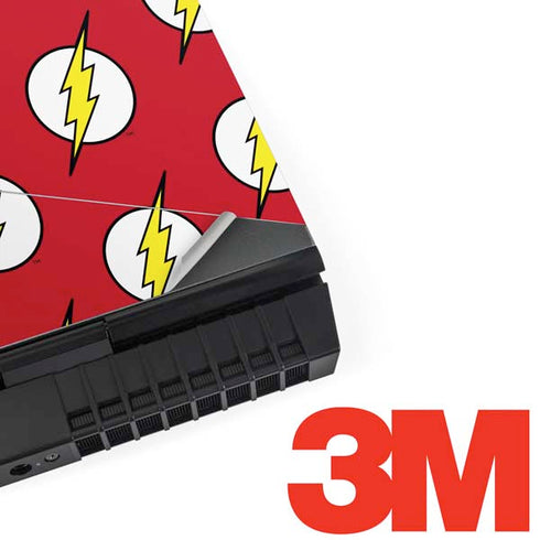 DC Comics The Flash Logo Pattern Dell Alienware Skin