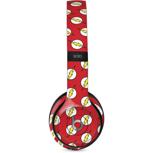 DC Comics The Flash Logo Pattern Beats Solo 2 Wired Skin