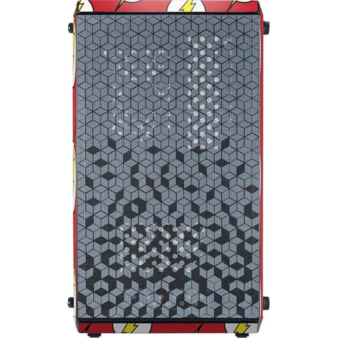 DC Comics The Flash Logo Pattern Cooler Master MasterBox Q300L Mini Tower Skin