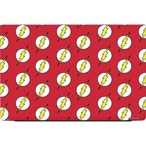DC Comics The Flash Logo Pattern Dell Vostro Skin