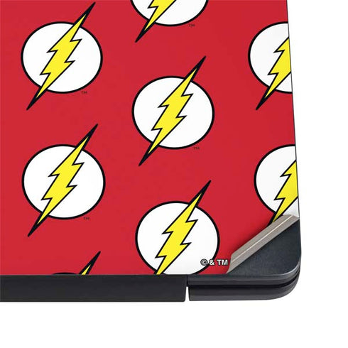 DC Comics The Flash Logo Pattern Dell Vostro Skin
