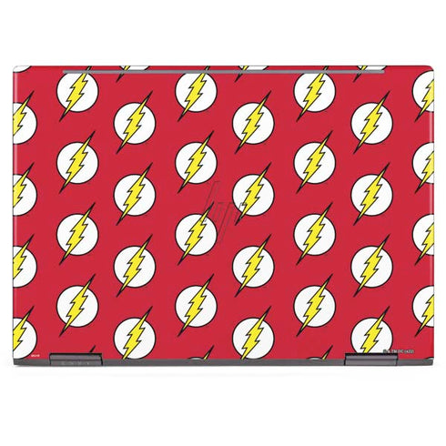 DC Comics The Flash Logo Pattern HP Envy Skin