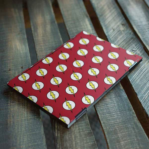 DC Comics The Flash Logo Pattern HP Envy Skin