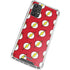 DC Comics The Flash Logo Pattern Galaxy A32 5G Clear Case