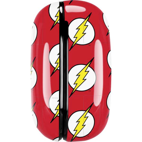 DC Comics The Flash Logo Pattern Galaxy Buds Pro Skin
