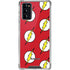 DC Comics The Flash Logo Pattern Galaxy Note20 5G Clear Case