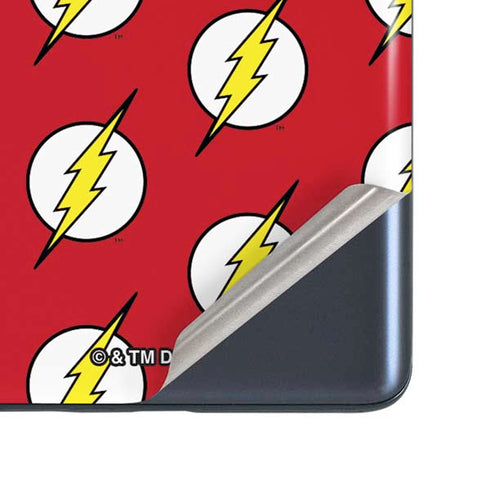 DC Comics The Flash Logo Pattern Galaxy S20 Fan Edition Skin