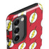 DC Comics The Flash Logo Pattern Galaxy S23 Plus Pro Case