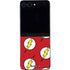 DC Comics The Flash Logo Pattern Galaxy Z Flip5 5G Skin
