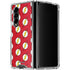 DC Comics The Flash Logo Pattern Galaxy Z Fold4 5G Clear Case