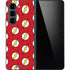 DC Comics The Flash Logo Pattern Galaxy Z Fold5 5G Skin