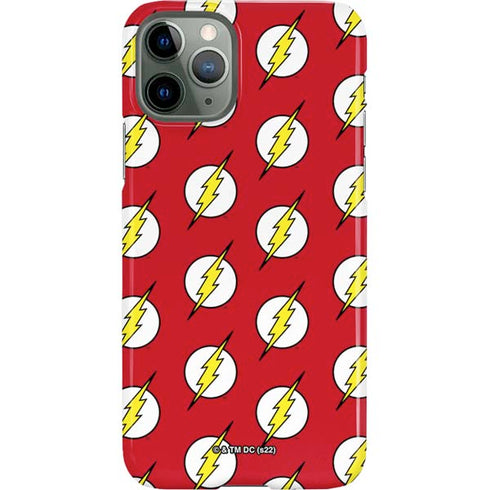 DC Comics The Flash Logo Pattern iPhone 11 Pro Lite Case
