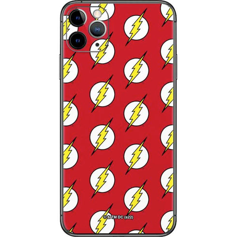 DC Comics The Flash Logo Pattern iPhone 11 Pro Max Skin