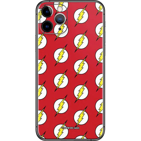 DC Comics The Flash Logo Pattern iPhone 11 Pro Skin