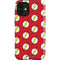 DC Comics The Flash Logo Pattern iPhone 12 Mini Impact Case