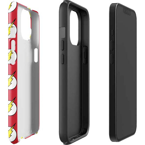 DC Comics The Flash Logo Pattern iPhone 13 Impact Case