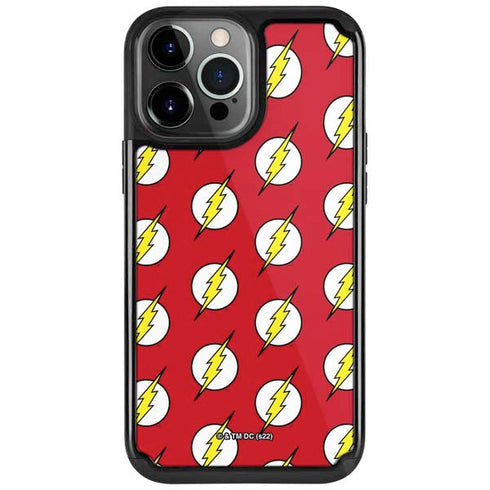 DC Comics The Flash Logo Pattern iPhone 13 Pro Cargo Case