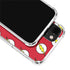 DC Comics The Flash Logo Pattern iPhone 14 Plus Clear Case