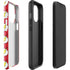 DC Comics The Flash Logo Pattern iPhone 14 Pro Impact Case