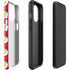 DC Comics The Flash Logo Pattern iPhone 14 Pro Max Impact Case