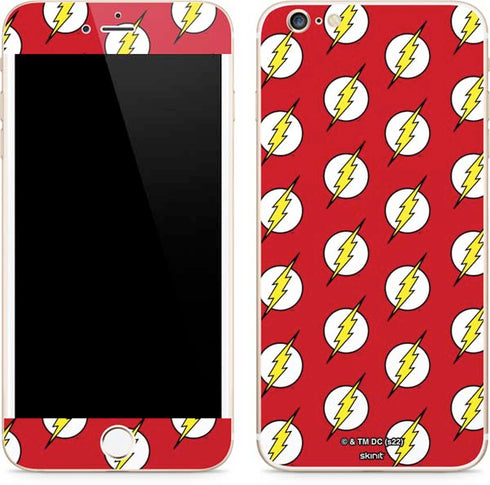 DC Comics The Flash Logo Pattern iPhone 6/6s Plus Skin
