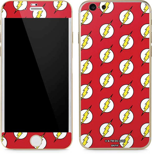 DC Comics The Flash Logo Pattern iPhone 6/6s Skin