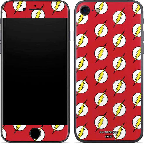 DC Comics The Flash Logo Pattern iPhone 7 Skin