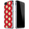DC Comics The Flash Logo Pattern iPhone SE (2nd & 3rd Gen) Clear Case