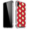 DC Comics The Flash Logo Pattern iPhone XR Clear Case