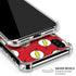DC Comics The Flash Logo Pattern iPhone XS Max Clear Case