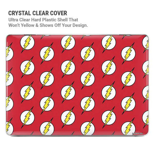 DC Comics The Flash Logo Pattern MacBook Air 13in M1 (2021) Case plus Skin