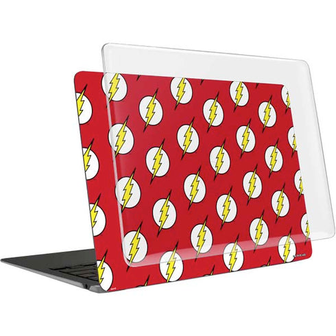 DC Comics The Flash Logo Pattern MacBook Air 15in (2023-2025) Case plus Skin