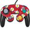 DC Comics The Flash Logo Pattern Nintendo GameCube Controller Skin