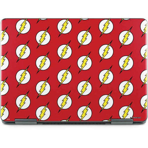 DC Comics The Flash Logo Pattern Notebook 9 Pro 13in (2017) Skin