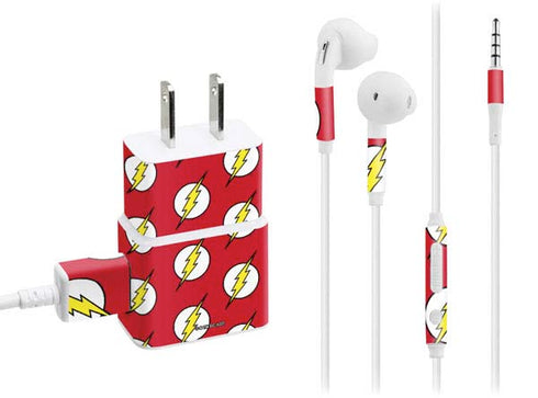 DC Comics The Flash Logo Pattern Phone Charger Skin