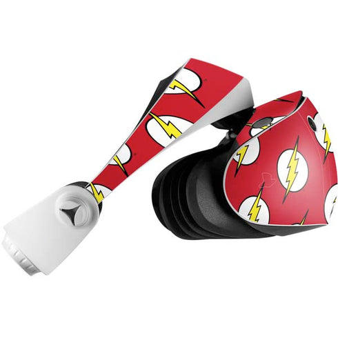 DC Comics The Flash Logo Pattern PlayStation VR2 Skin