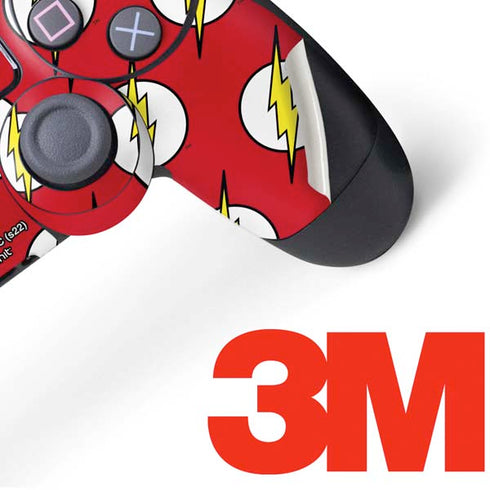 DC Comics The Flash Logo Pattern PS4 Controller Skin